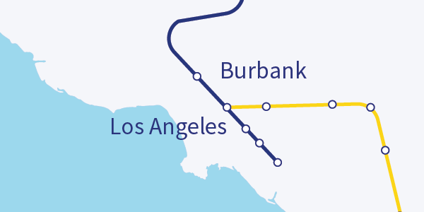 Burbank to Los Angeles