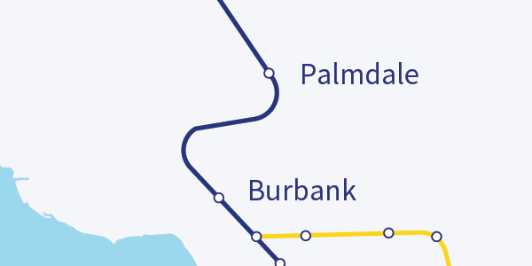 Palmdale to Burbank