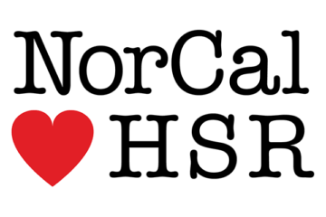 NorCal Loves (heart symbol) High-Speed Rail