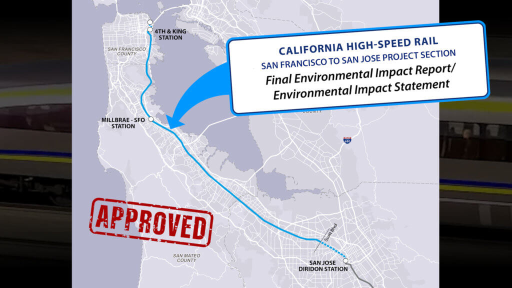 High-speed rail council completes environmental clearance in Northern California