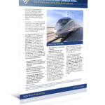 California Inaugural High-Speed Service Factsheet cover