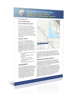 Thumbnail image of the Chowchilla and Fairmead Community Improvement Project Factsheet
