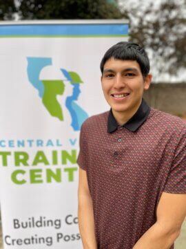 Alan Lara Central Valley Training Center graduate