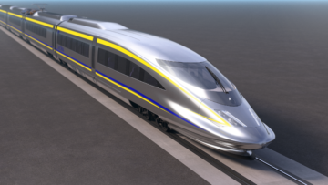 High-Speed Train Rendering
